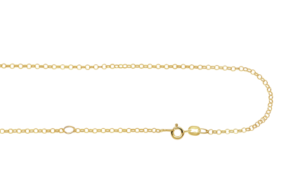 Gouden ketting Jasseron 38-42 cm2