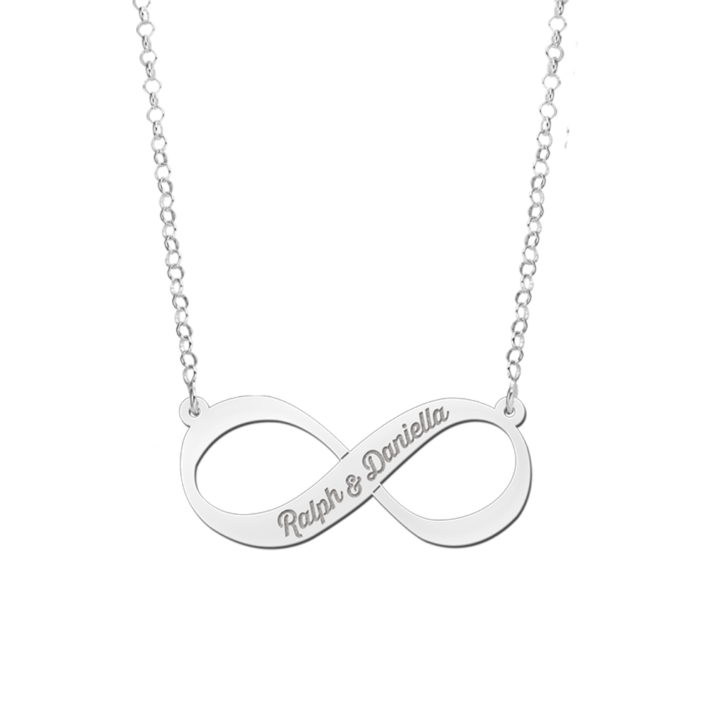 Infinity sieraad van zilver Infinity sieraad van zilver